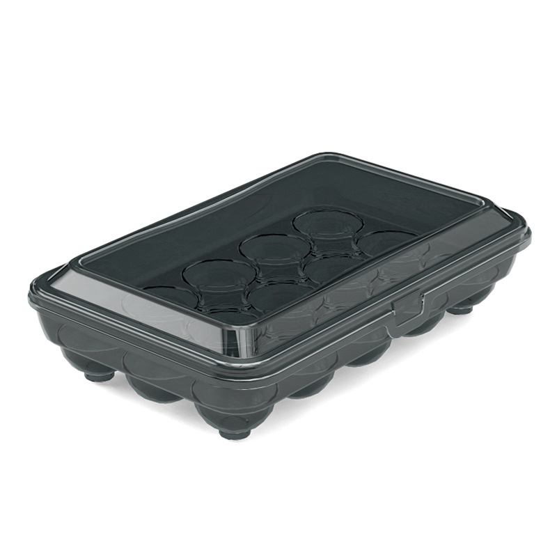 Кутия за яйца – прозрачен контейнер от хранителна пластмаса, запечатан, преносим, за хладилник