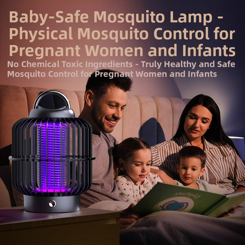 Соларна лампа за комари за двор с електрически удар — модел B01, 3V, CE сертифицирана