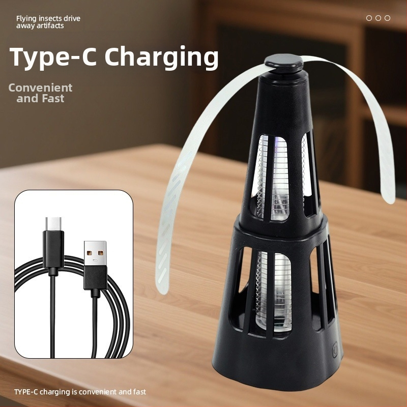 Ārējā automātiskā mušu slazda ar ventilatoru un odi atbaidīšanas funkciju