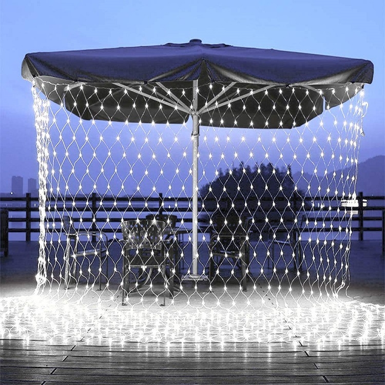 HY-NL01 LED Tīklu Gaismas - Ūdensizturīgas dekoratīvās ārējai lietošanai, 96LED/144LED/192LED, Pielāgojama, 3W, 24-220V