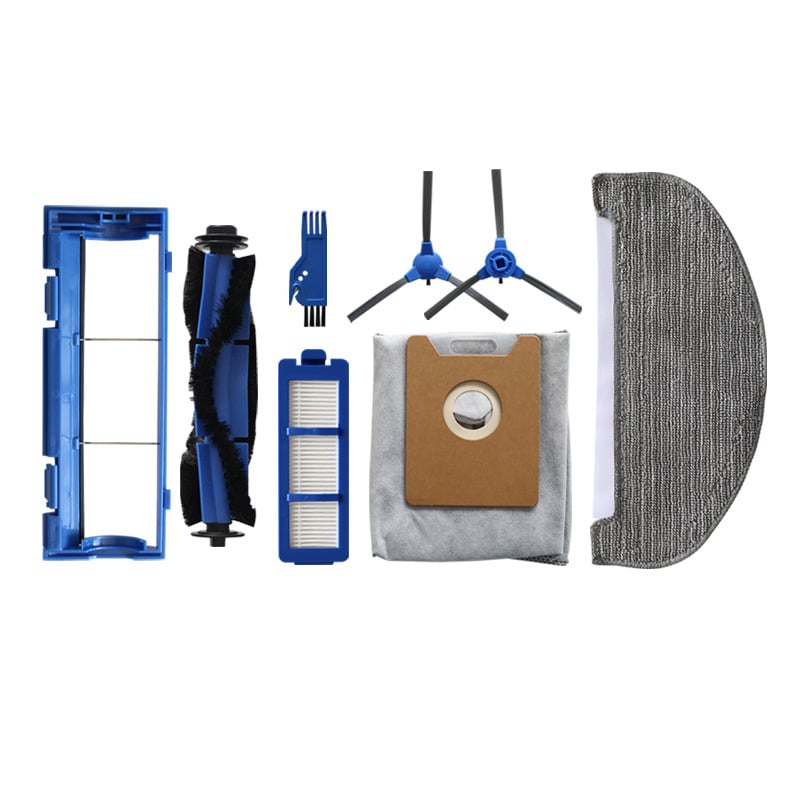 eufy G40/G40 Hybrid robotporszívó kiegészítő készlet – szűrőháló, görgő kefefej, oldalsó kefefej, mop kendő, modell 00878