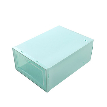 Διαφανές πλαστικό κουτί για παπούτσια, πολυεπίπεδη με ανοιχτό επάνω μέρος, ανθεκτικό στη σκόνη, κατάλληλο για αποθήκευση στο αυτοκίνητο, ιαπωνικού στυλ