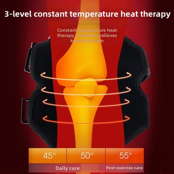 Μασάζ γόνατος με ηλεκτρική θέρμανση, αυτόματο ζεστό μασάζ για την άρθρωση, μοντέλο OMC-053