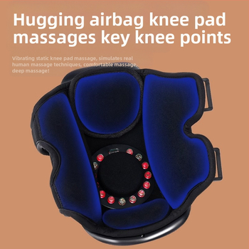 Μασάζ γόνατος με ηλεκτρική θέρμανση, αυτόματο ζεστό μασάζ για την άρθρωση, μοντέλο OMC-053