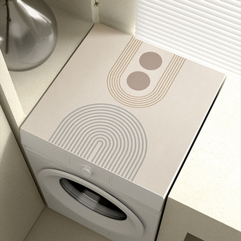 Κάλυμμα πλυντηρίου – PVC, στυλ Silent Wind, (PVC υλικό; κάλυμμα πλυντηρίου; κάλυμμα σκόνης / καναπέ / κλιματιστικό)