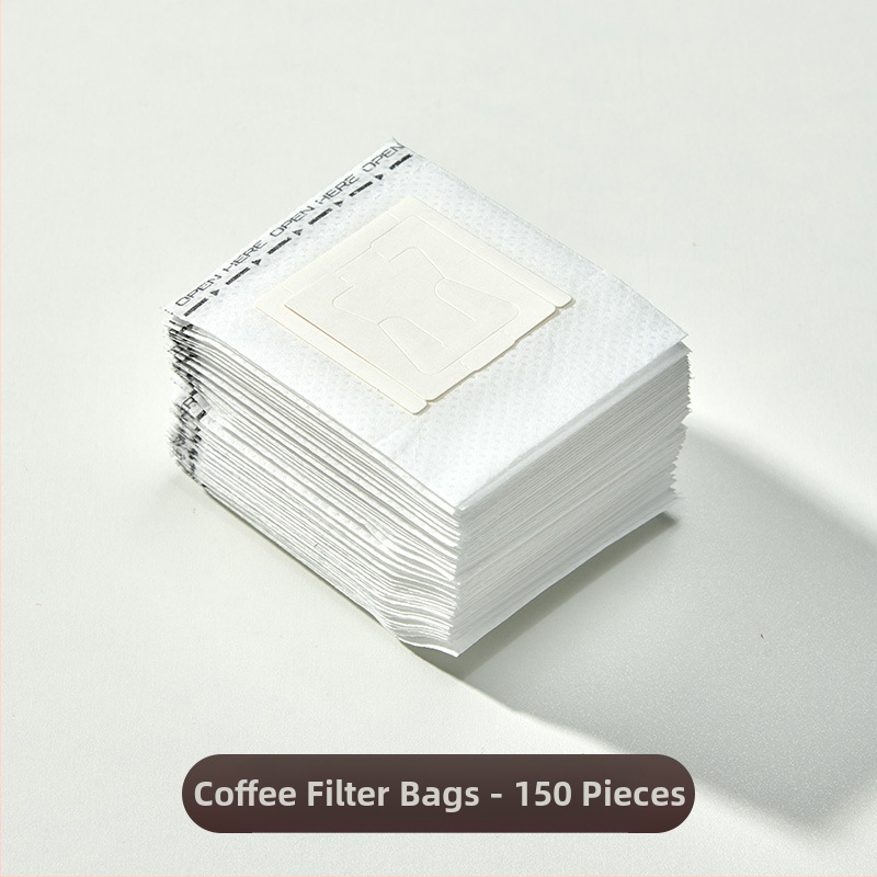Japonijos stiliaus kavos filtro popierius drip bag su ausų kilpelėmis, suderinamas su moka puodu, tinka šaltai ekstrakcijai, aukštos kokybės