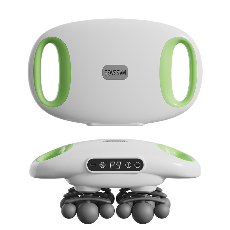 Daugiagalvis fascia masažuoklis su šepetėliu varikliu, 6+ galvų, 5+ pavarų, įmontuota baterija 2000–4000 mAh, triukšmas mažesnis nei 36 dB