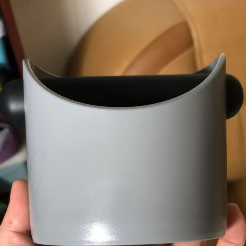 ABS műanyag kávépor maradék tartály | kerek mini kialakítás | fél-automata kávéfőzőkhöz | modern egyszerű stílus
