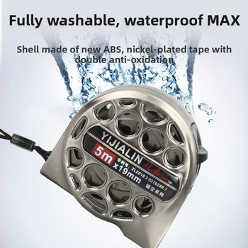 Ταινία μέτρησης από κοίλο ατσάλι, πλενόμενη, αδιάβροχη, ανθεκτική στις πτώσεις, υψηλής ακρίβειας, παχύτερη και σκληρή, αντί-κοπή, μοντέλο X20