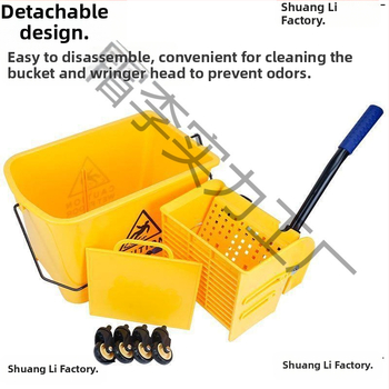 Rankinis kibiras šluotai su išspaudimo mechanizmu – Prekės ženklas: Kita; Importuota: Ne; Kilmė: Kita; Produkto kategorija: Floor essential oil