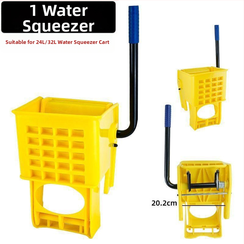 Rankinis kibiras šluotai su išspaudimo mechanizmu – Prekės ženklas: Kita; Importuota: Ne; Kilmė: Kita; Produkto kategorija: Floor essential oil