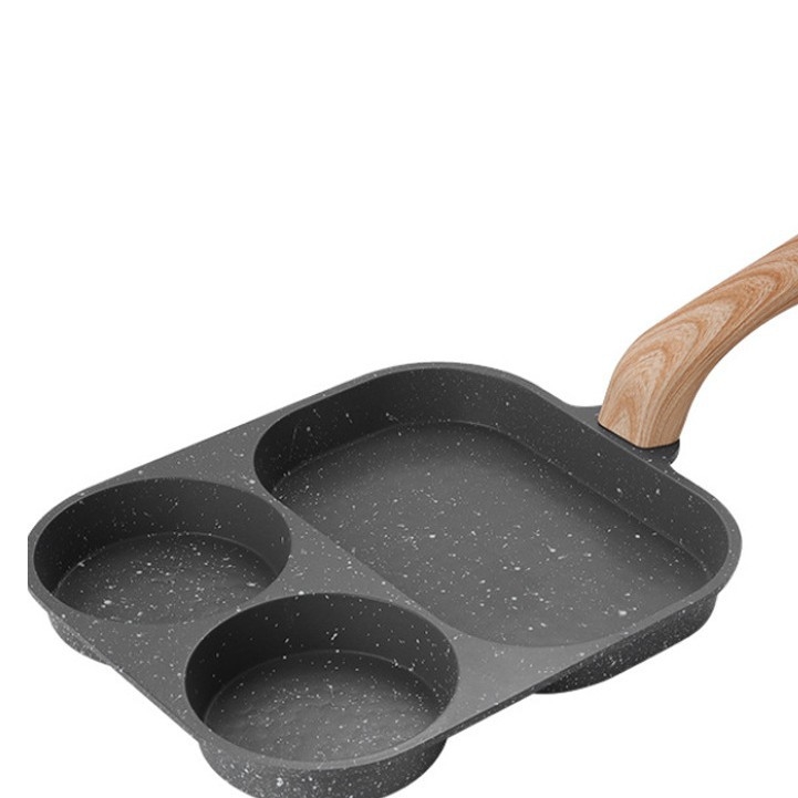 Keptuvė iš aliuminio su dvigubu dugnu, tinkama visoms viryklėms, kepimui ir skrudinimui