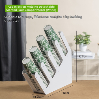 Locomotive ABS puodelio laikiklis — išimamas, be gręžimo, šiuolaikiškas paprastas stilius, 0,3 kg