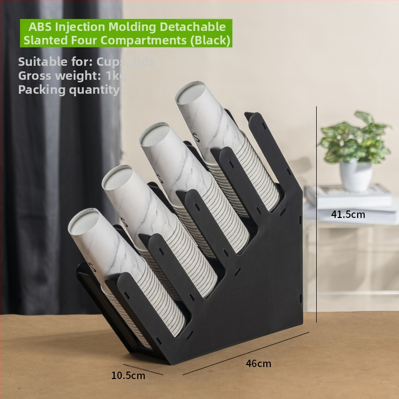 Locomotive ABS puodelio laikiklis — išimamas, be gręžimo, šiuolaikiškas paprastas stilius, 0,3 kg