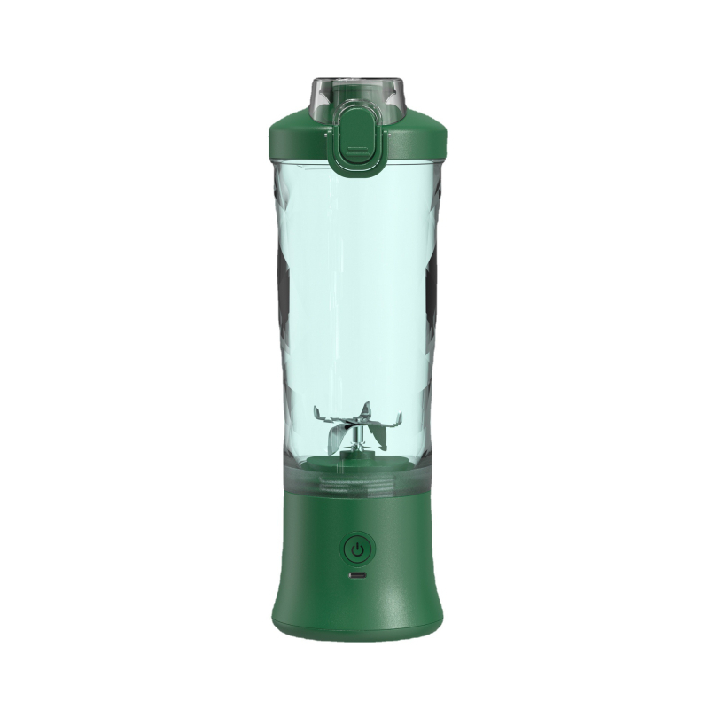 Nešiojamas USB sulčių spaudyklės puodelis, 600 ml talpa, integruota baterija, iki 26 000 aps./min, automatinis valymas