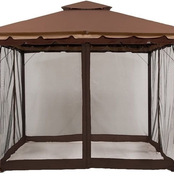 Āra moskītu tīklu teltis ar vienslāņu piramīd formu, ārējais materiāls no poliesteru, elpojošs tīkls, ūdensnoturība 1000-1500 mm