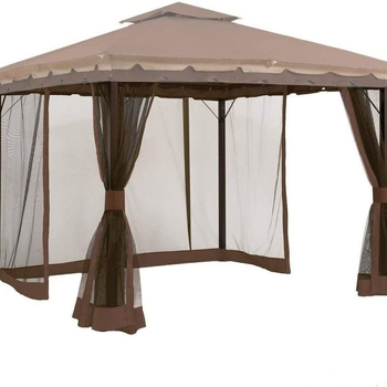 Āra moskītu tīklu teltis ar vienslāņu piramīd formu, ārējais materiāls no poliesteru, elpojošs tīkls, ūdensnoturība 1000-1500 mm