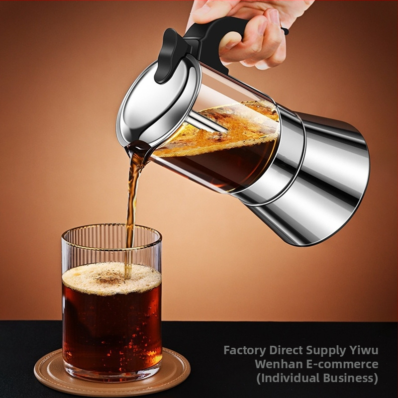 Италиански мока пот с двойна клапа • PP материал • Функция: Други • Без персонализация • Без лого