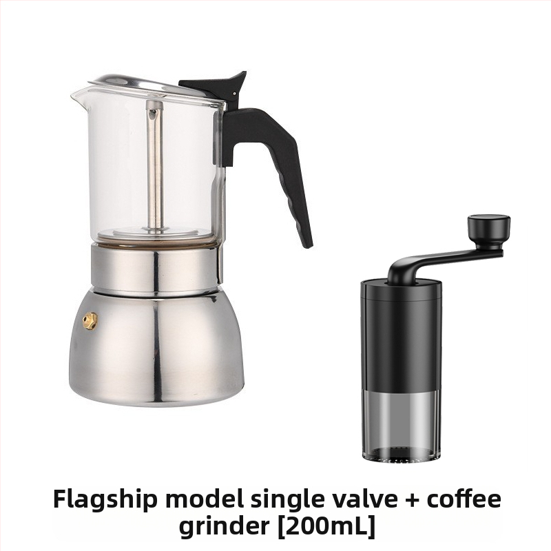 Италиански мока пот с двойна клапа • PP материал • Функция: Други • Без персонализация • Без лого