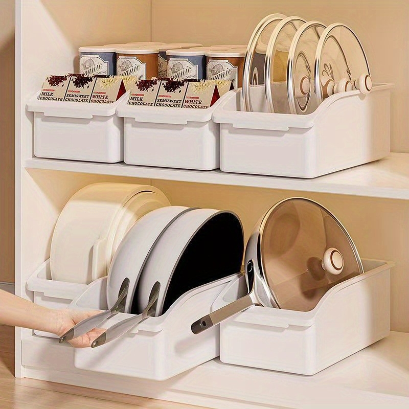 Konyhai tároló doboz, műanyag rendező a hűtőhöz, 2 L, PP anyag, modell Routine, fedél nélkül