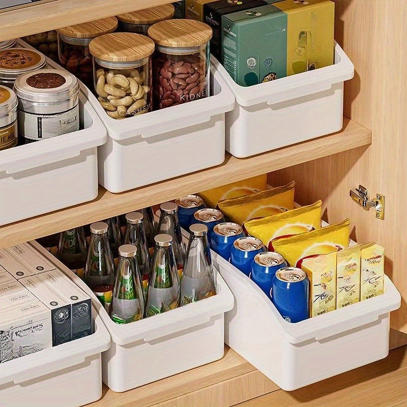 Konyhai tároló doboz, műanyag rendező a hűtőhöz, 2 L, PP anyag, modell Routine, fedél nélkül