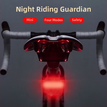 056 Dviračio gale šviesa – įkraunama, skirta kelių ir kalnų dviračiams, dėžutėje, super ryški