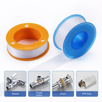 Полиетиленова уплътнителна лента за газови кранове и тръбни фитинги – водоустойчива, удебелена и удължена