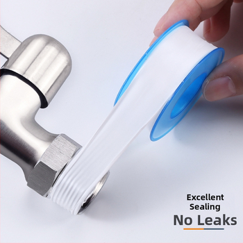 Полиетиленова уплътнителна лента за газови кранове и тръбни фитинги – водоустойчива, удебелена и удължена