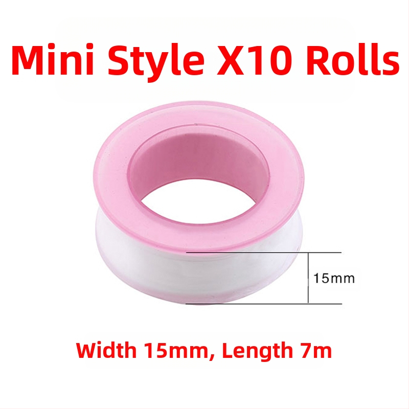 Полиетиленова уплътнителна лента за газови кранове и тръбни фитинги – водоустойчива, удебелена и удължена