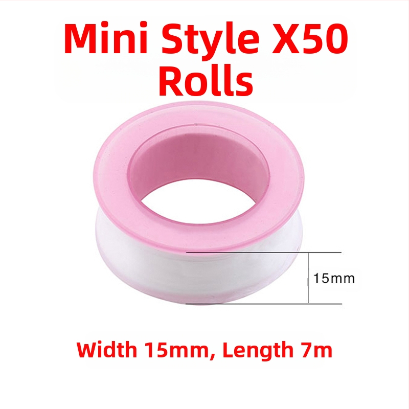 Полиетиленова уплътнителна лента за газови кранове и тръбни фитинги – водоустойчива, удебелена и удължена