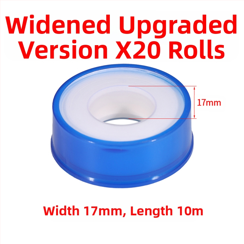 Полиетиленова уплътнителна лента за газови кранове и тръбни фитинги – водоустойчива, удебелена и удължена