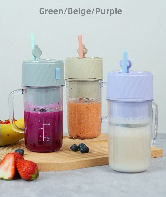 Nešiojamas įkraunamas sulčių spaudimo prietaisas su skaitmeniniu ekranu, 18000 rpm, 50 W, talpa 400 ml