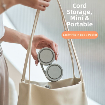 Ανεμιστήρας γύρω από τον λαιμό – αναδιπλόμενος φορητός ανεμιστήρας, ήσυχος (<36 dB), 3 ταχύτητες, αποσπώμενη μπαταρία 300–500 mAh, ασύρματη φόρτιση