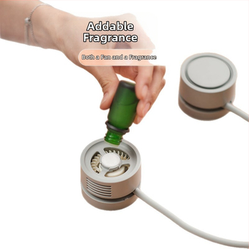 Ανεμιστήρας γύρω από τον λαιμό – αναδιπλόμενος φορητός ανεμιστήρας, ήσυχος (<36 dB), 3 ταχύτητες, αποσπώμενη μπαταρία 300–500 mAh, ασύρματη φόρτιση