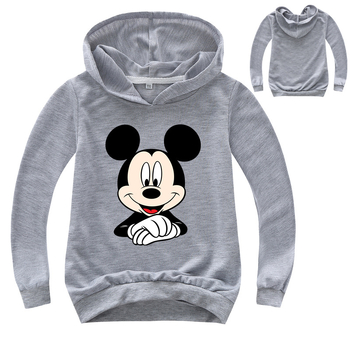 Παιδικό hoodie με καρτούν σχέδιο - Unisex, 95% βαμβάκι, άνοιξη-φθινόπωρο, για ηλικίες 3-8 ετών