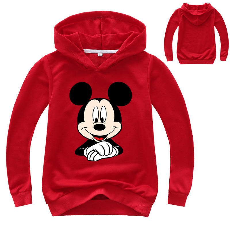 Παιδικό hoodie με καρτούν σχέδιο - Unisex, 95% βαμβάκι, άνοιξη-φθινόπωρο, για ηλικίες 3-8 ετών