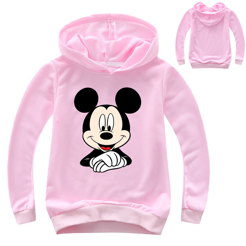 Παιδικό hoodie με καρτούν σχέδιο - Unisex, 95% βαμβάκι, άνοιξη-φθινόπωρο, για ηλικίες 3-8 ετών