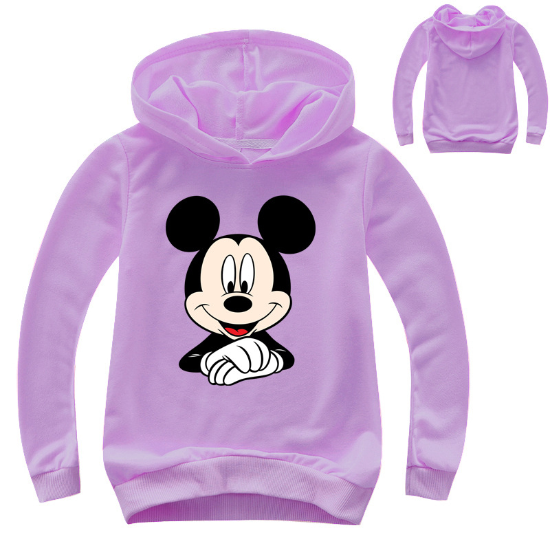 Παιδικό hoodie με καρτούν σχέδιο - Unisex, 95% βαμβάκι, άνοιξη-φθινόπωρο, για ηλικίες 3-8 ετών