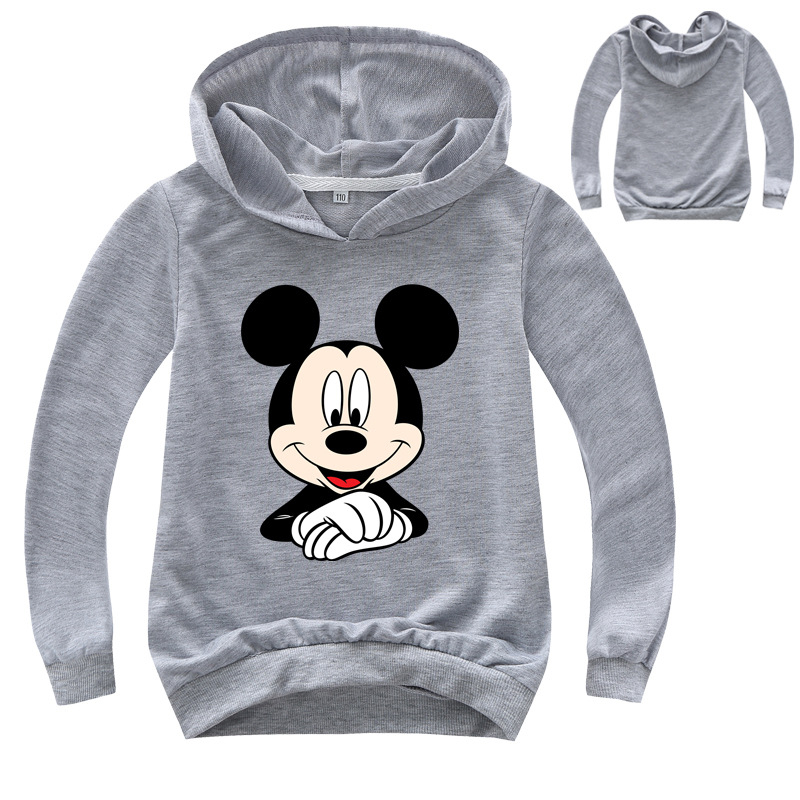 Παιδικό hoodie με καρτούν σχέδιο - Unisex, 95% βαμβάκι, άνοιξη-φθινόπωρο, για ηλικίες 3-8 ετών