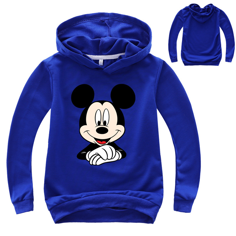 Παιδικό hoodie με καρτούν σχέδιο - Unisex, 95% βαμβάκι, άνοιξη-φθινόπωρο, για ηλικίες 3-8 ετών