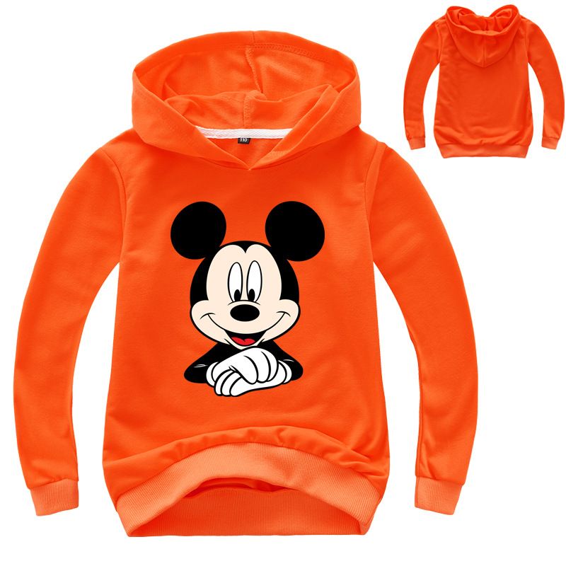 Παιδικό hoodie με καρτούν σχέδιο - Unisex, 95% βαμβάκι, άνοιξη-φθινόπωρο, για ηλικίες 3-8 ετών