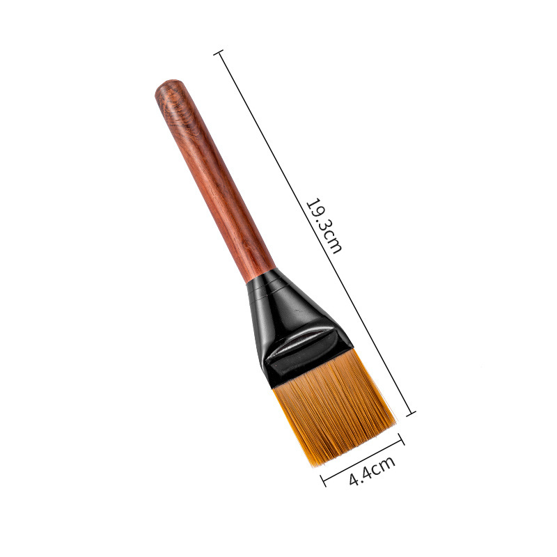 Fa tisztító ecset kávéőrlőhöz, modern egyszerű stílus, otthonra, kávézókba és bárokba, rekeszek és por tisztítása