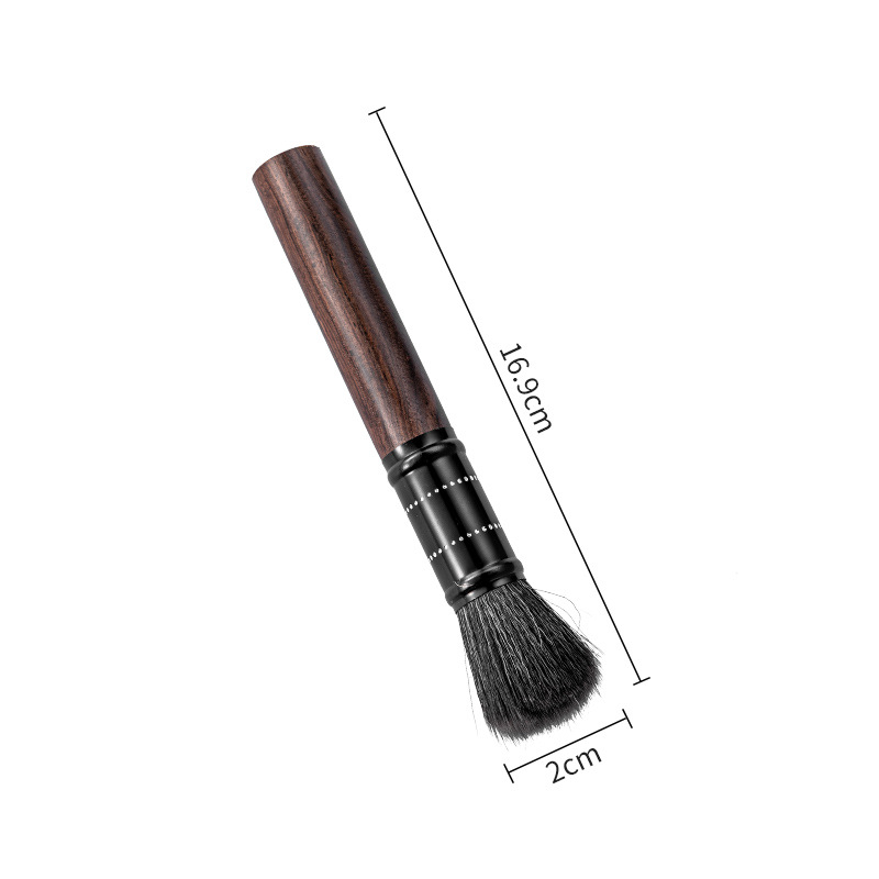 Fa tisztító ecset kávéőrlőhöz, modern egyszerű stílus, otthonra, kávézókba és bárokba, rekeszek és por tisztítása