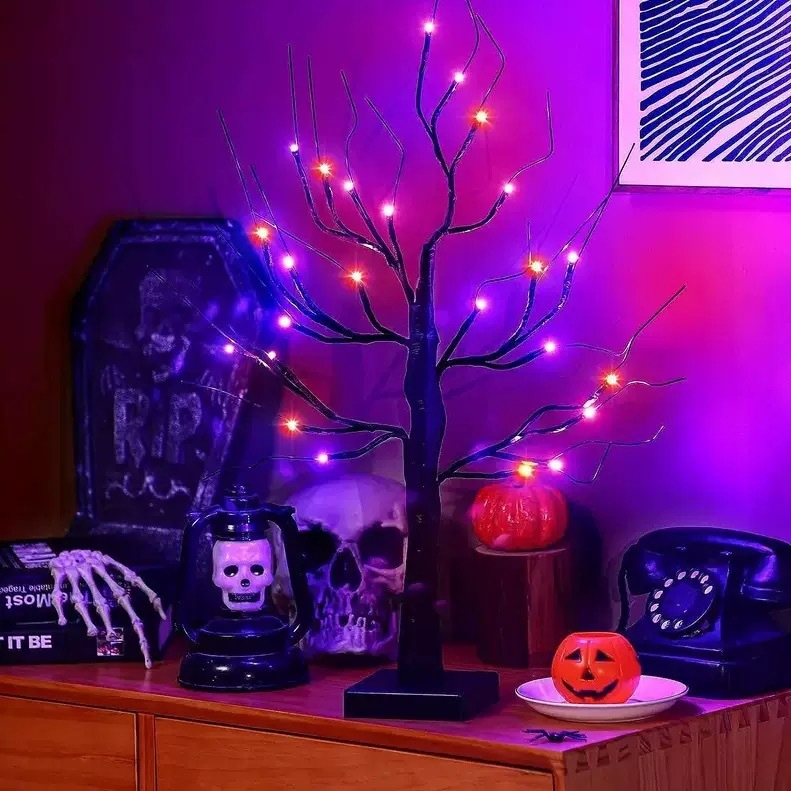LED fa világítótest Halloweenre – fényáram 3000 lm, IP42, élettartam 5000 óra, bemeneti feszültség ≤36V