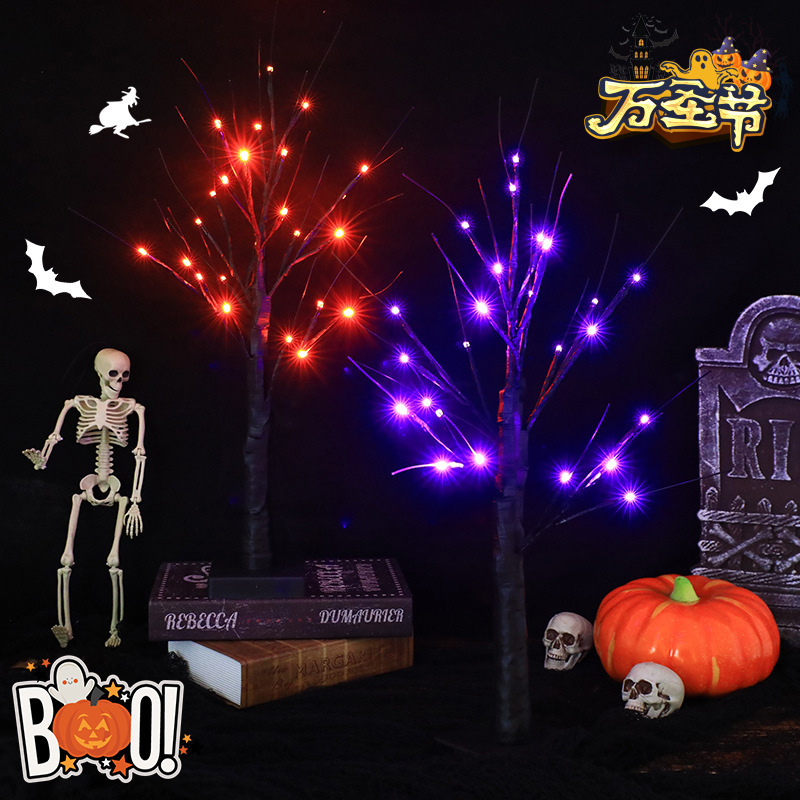 LED koka gaismas Helovīnam – gaismas plūsma 3000 lm, IP42, kalpošanas laiks 5000 h, ievades spriegums ≤36V