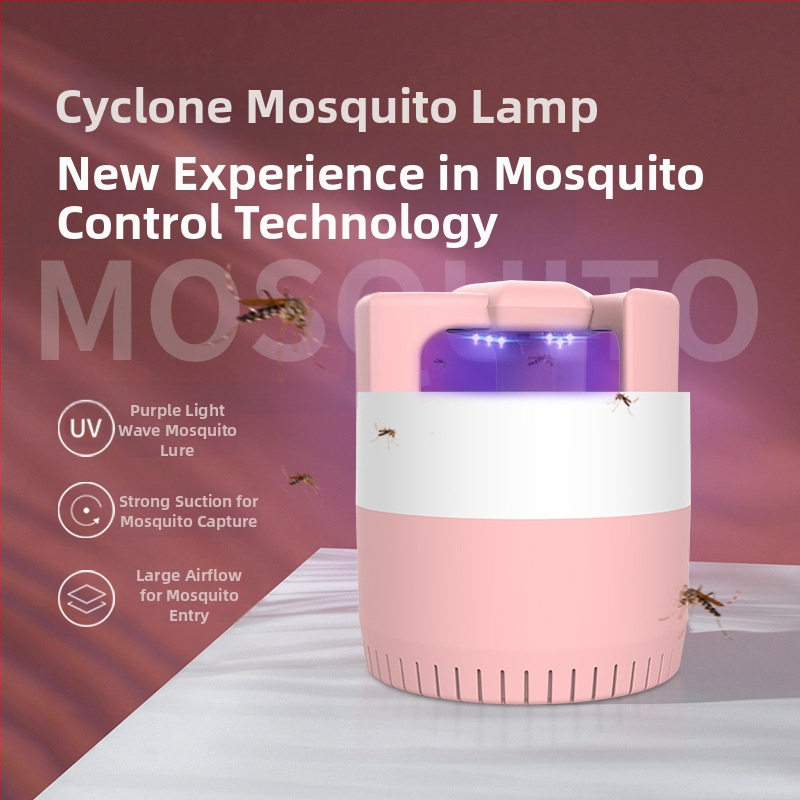 Фотокаталитична лампа за убийство на комари, UV лампа, обхват 11–20㎡, мрежа от никел-цинк-желязо, ABS корпус