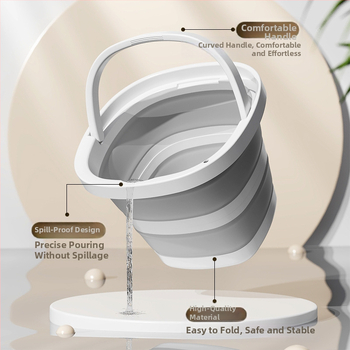 Αναδιπλούμενος πλαστικός κάδος, μη εισαγόμενος, μάρκα Άλλο, βάρος 0,5 kg