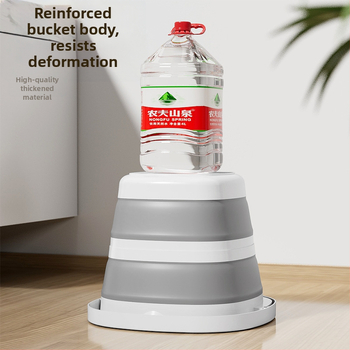 Αναδιπλούμενος πλαστικός κάδος, μη εισαγόμενος, μάρκα Άλλο, βάρος 0,5 kg