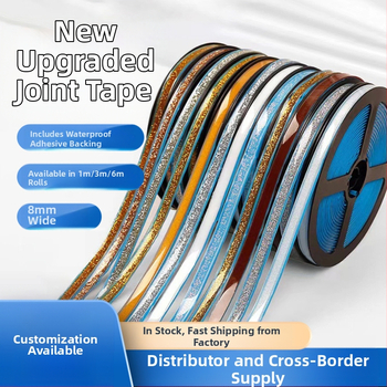 PVC самозалепваща стенна декорация за кухня и баня – мухълоустойчиво и водоустойчиво уплътнение за фуги, декоративна линия