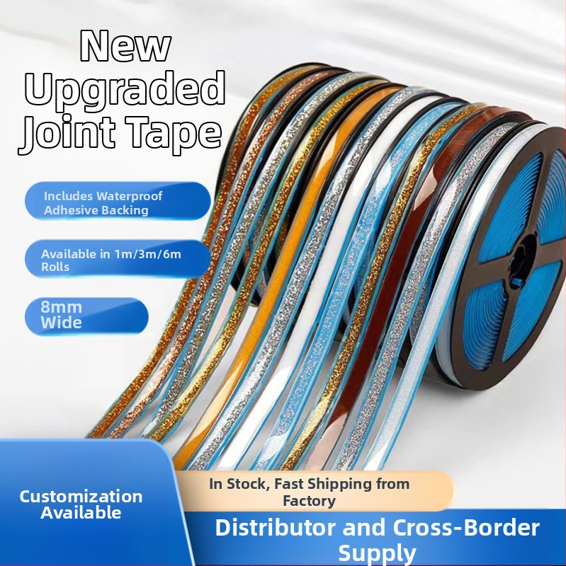 PVC самозалепваща стенна декорация за кухня и баня – мухълоустойчиво и водоустойчиво уплътнение за фуги, декоративна линия